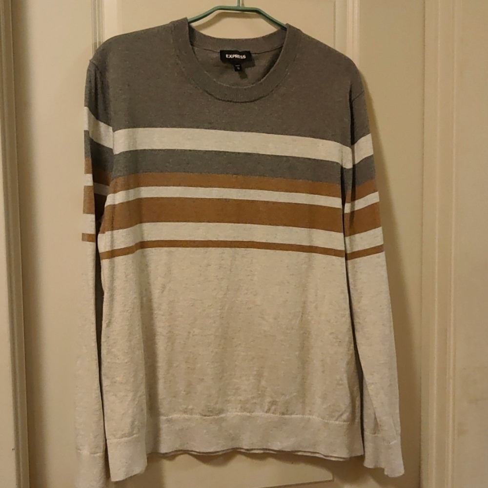 Express striped sweater